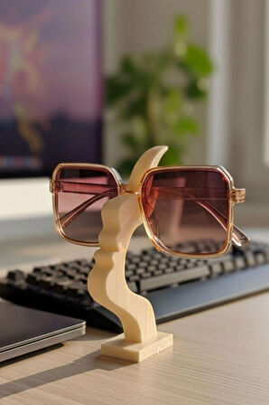 Modern MASA ÜSTÜ GÖZLÜK STANDI