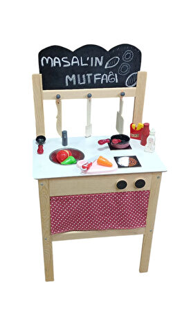 Ahşap Oyuncak Mutfak Seti Eko