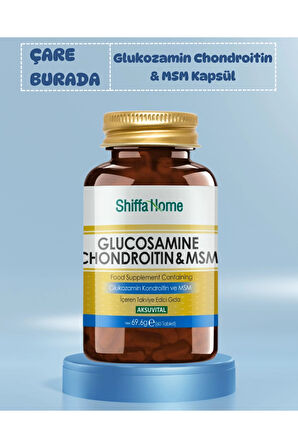 Glukozamin Chondroitin & MSM Kapsül (60 Adet)
