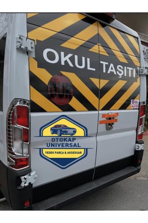 Fiat Ducato 2014-2025 Uyumlu Abs Krom Stop Çerçevesi Takım