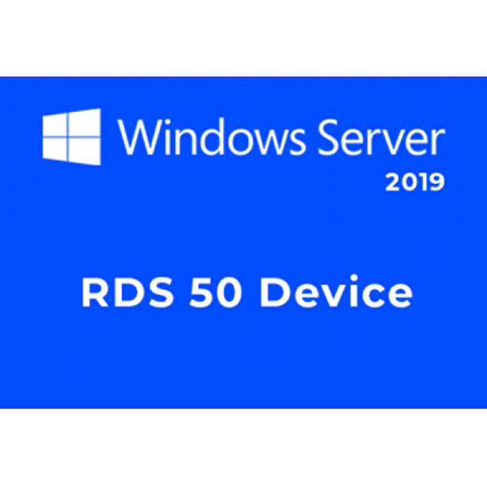 Windows Server 2019 RDS 50 Device Lisans