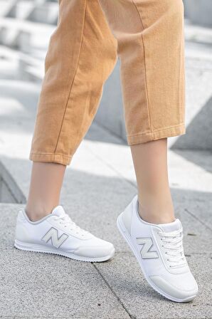 Kadın Siyah Füme Günlük Rahat Taban Comfort File Bağcıklı Hafif Esnek Yürüyüş Sneaker Spor Ayakkabı