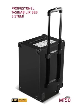 Powerway Mayestro MT50 – Şarjlı Taşınabilir Karaoke Hoparlör