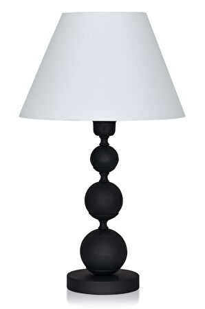 Elegance Siyah KONİ Abajur