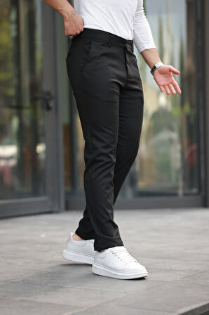 Erkek Rahat Keten Pantolon