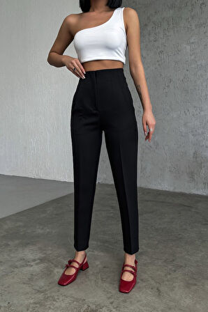 Yüksek Bel Pensli̇ Pantolon