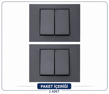 Ovivo Grano Komütatör Füme 2 Adet