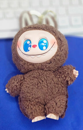 labubu peluş anahtarlık çanta süsü sevimli peluş oyuncak 17 cm