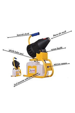 Max 5 Ulv El Tipi Dezenfektan Ve Ilaçlama Makinesi 5 Litre