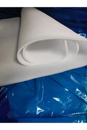 Beyaz Sünger 1,3 cm (138x238cm.plaka) Ütü Masası Süngeri Koltuk Süngeri Döşeme Süngeri