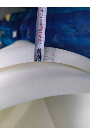 Beyaz Sünger 2,5 cm (138x238cm.plaka) Ütü Masası Süngeri Koltuk Süngeri Döşeme Süngeri