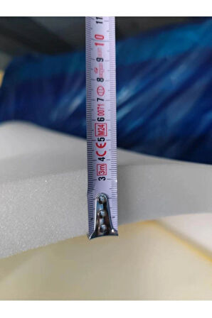 Beyaz Sünger 3,5 cm (138x238cm.plaka) Ütü Masası Süngeri Koltuk Süngeri Döşeme Süngeri