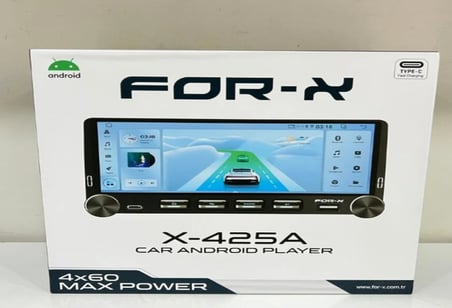 Foxus For-x X-425a Tek Din Android Multimedya Her Araç Uyumlu 2/32 Carplay Diğer