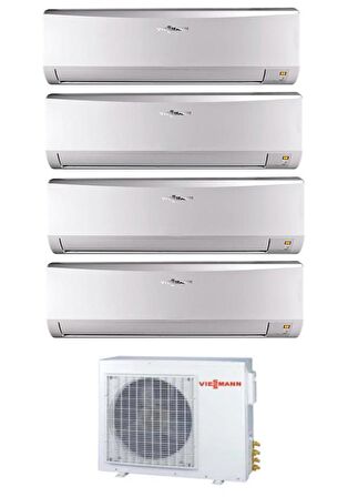 Viessmann O4F3100M2 1+4 Multi 9+9+9+24 35826 Btu/h A Enerji Sınıfı İnverter Multi Split Duvar Tipi Klima