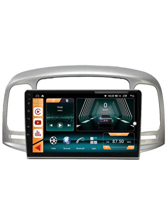 Hyundai Accent Era 2009 / 2011 Androidauto / Carplay Multimedya