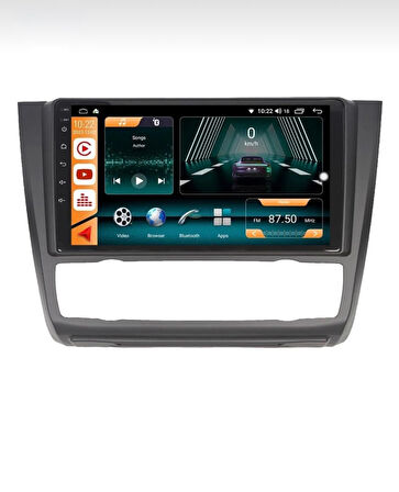 Bmw E87 A/c 2004/2011 Androidauto & Carplay Multimedya