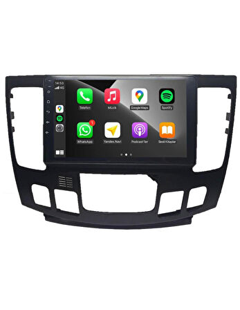 Hyundai Sonato A/c 2009 / 2010 Androidauto / Carplay Multimedya