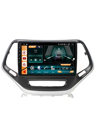 Jeep Cherokee 2014 / 2017 Androidauto / Carplay Multimedya