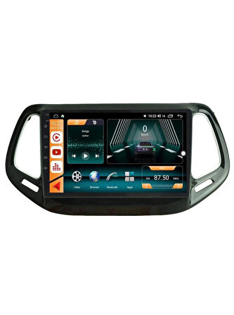 Jeep Compass 2016 / 2017 Androidauto / Carplay Multimedya