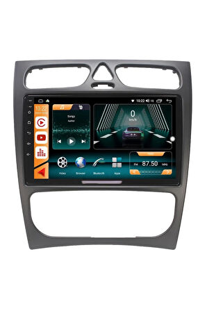 Mercedes Clk W209/w203 2002 / 2006 Androidauto & Carplay Multimedya