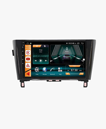 Nissan Qashqai 2014 / 2021 Androidauto/carplay Multimedya