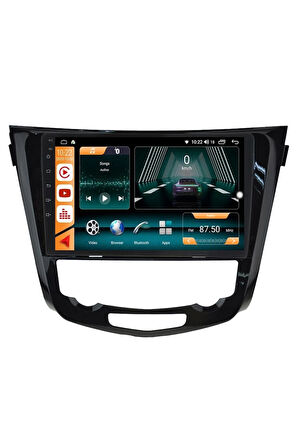 Nissan Qashqai Dijital Klima 2014 / 2021 Androidauto/carplay Multimedya