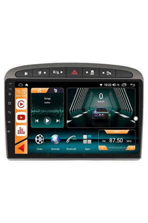 Peugeot 308 2008 / 2013 Androidauto/carplay Multimedya