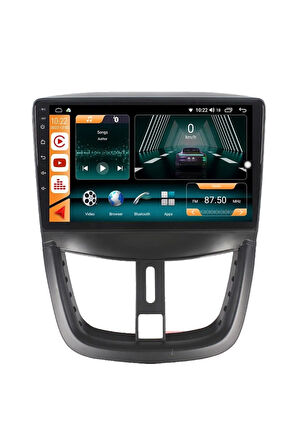 Peugeot 207 2006 / 2013 Androidauto/carplay Multimedya