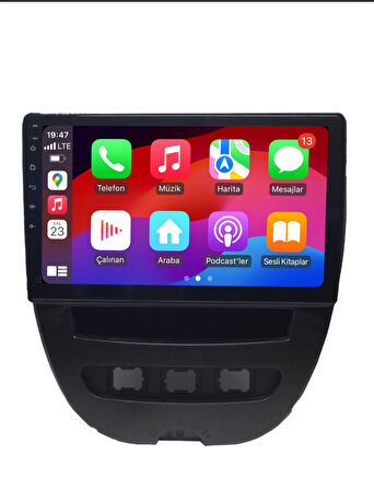 Peugeot 107 2005 / 2014 Androidauto/carplay Multimedya