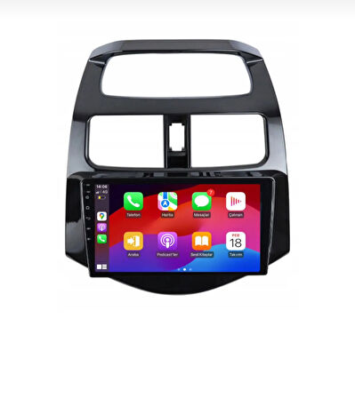 Chevrolet Spark 2011 / 2014 Androidauto / Carplay Multimedya