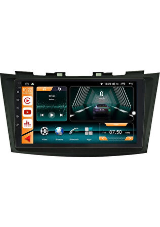 Suzuki Swift 2011 / 2013 Androidauto/carplay Multimedya