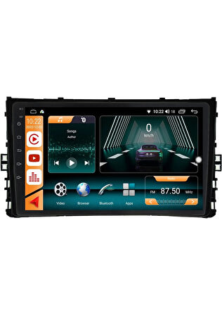 Volkswagen Polo / Crafter 2018 / 2021 Androidauto/carplay Multimedya