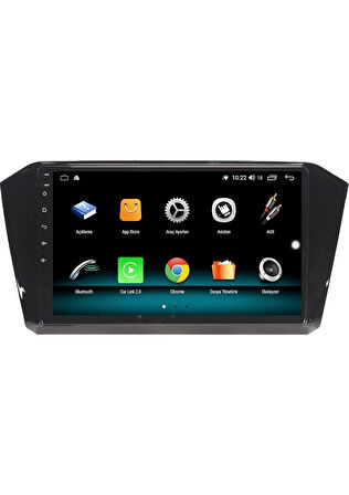 Volkswagen Passat B8 2015 / 2019 Androidauto/carplay Multimedya