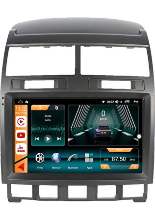 Volkswagen Tourage 2002 / 2009 Androidauto/carplay Multimedya
