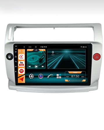 Citroen C4 2005 / 2011 Androidauto / Carplay Multimedya