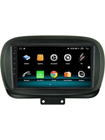 Fiat 500 X 2018 / 2019 Androidauto / Carplay Multimedya