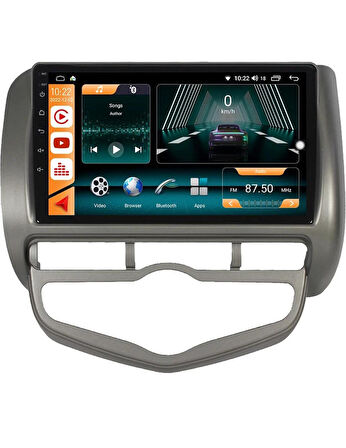 Honda Jazz A/c 2002 / 2008 Androidauto / Carplay Multimedya