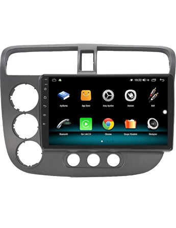 Honda Civic 2004 / 2005 Androidauto / Carplay Multimedya