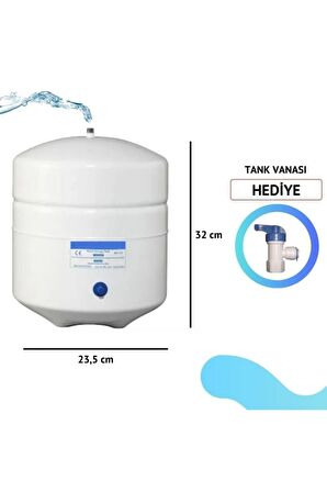 8 Litre Nsf Onaylı Çelik Su Tankı