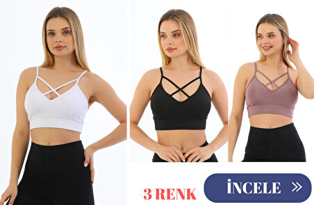 Murays form angel 3 lü kadın askıları çapraz büstiyer