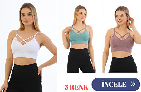 Murays form angel 3 lü kadın askıları çapraz büstiyer