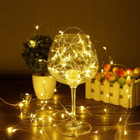 Led Işıklı Peri Tel 3 metre Günışığı