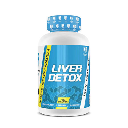 MUSCLE RULZ LIVER DETOX MİLK THİSTLE  BETAİNE  TURMERİC(zerdeçal)  SELENİUM 60 TABLET