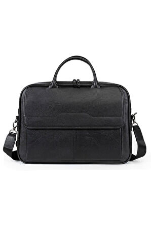 Hakiki Deri Laptop Evrak Çantası 15.6"inç