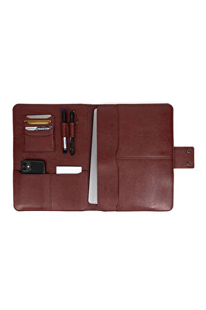 Organizer Tablet & Laptop Kılıfı M1 - M2 13"-14" Inç Macbook Pro & Air Evrak Çantası 24.5x34.5cm