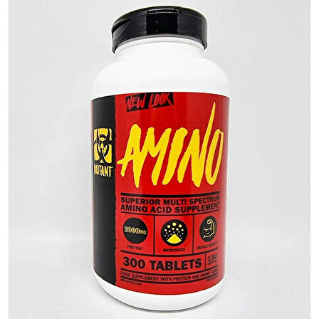 Mutant Amino Acid Complex 300 Tablet - 150 SERVİS