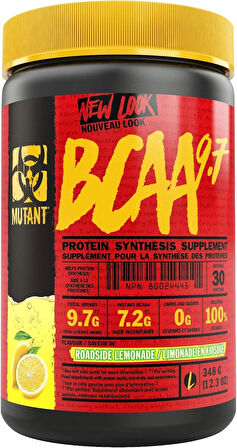 MUTANT BCAA 9.7 Micronized Amino Acid and Electrolyte Support Stack | 1044g / 90 Servis