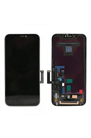 Iphone 11Uyumlu Siyah Çıtalı Lcd Ekran