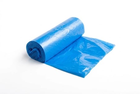 ŞeyliŞeyler - Mavi Çöp Poşeti 65x80 cm Büyük Boy Torba 80 Gram (10'lu 1 Rulo )