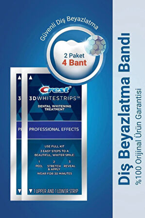 3d Whitestrips Professional Effects (5 Paket / 10 Bant)